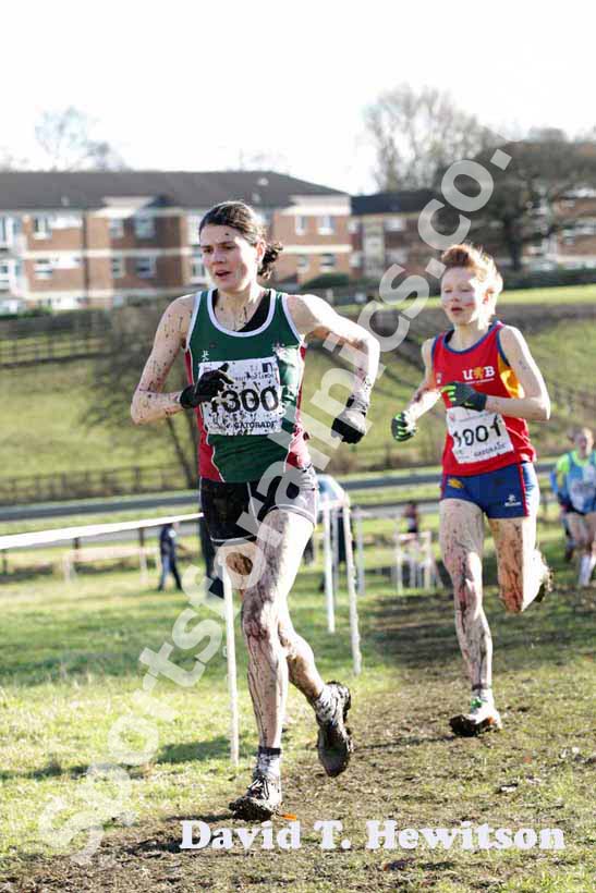 Susan Partridge during the 2013 BUCS Cross Country Championships.